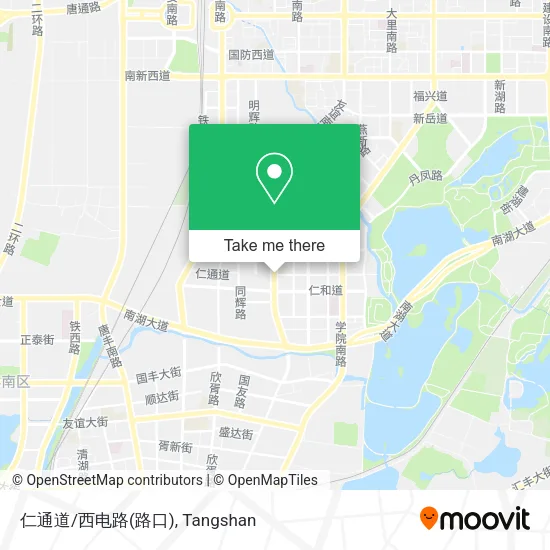 仁通道/西电路(路口) map