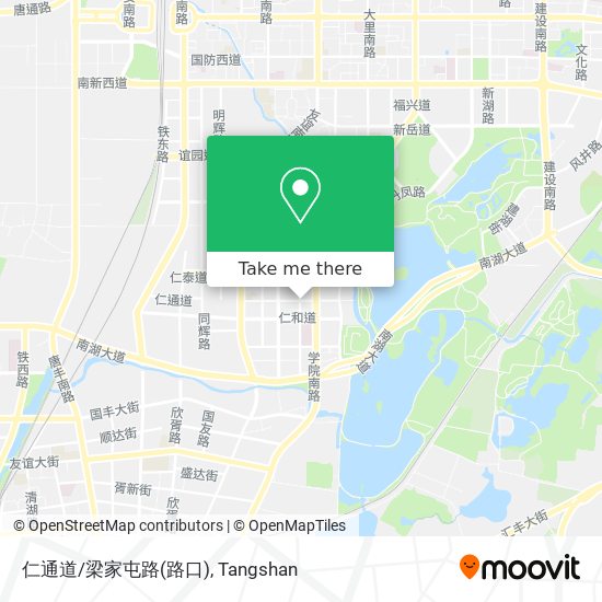 仁通道/梁家屯路(路口) map