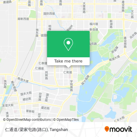 仁通道/梁家屯路(路口) map