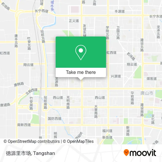 德源里市场 map