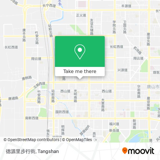 德源里步行街 map