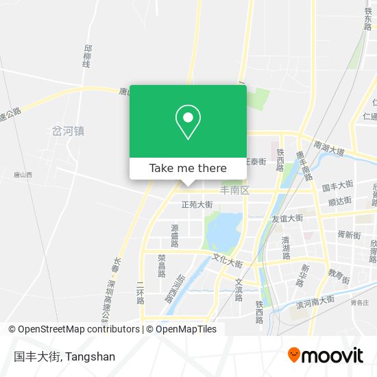 国丰大街 map
