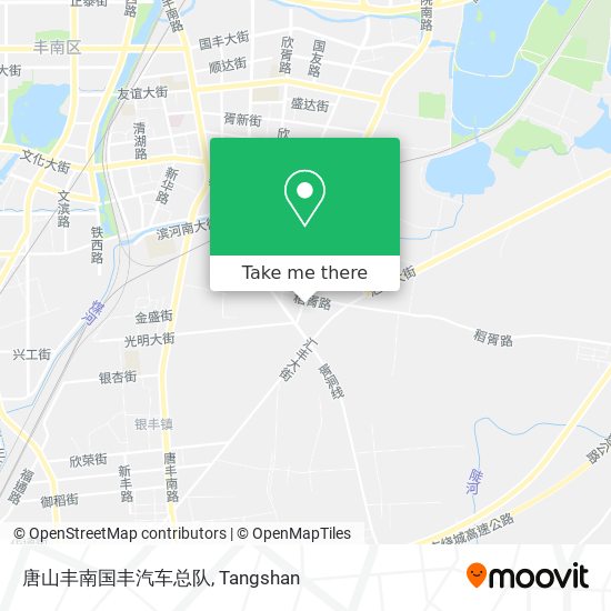 唐山丰南国丰汽车总队 map