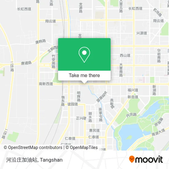 河沿庄加油站 map