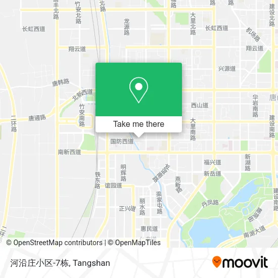 河沿庄小区-7栋 map