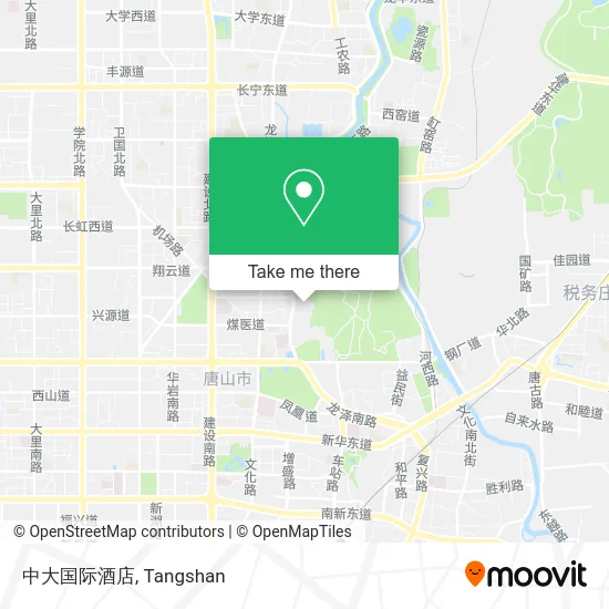 中大国际酒店 map