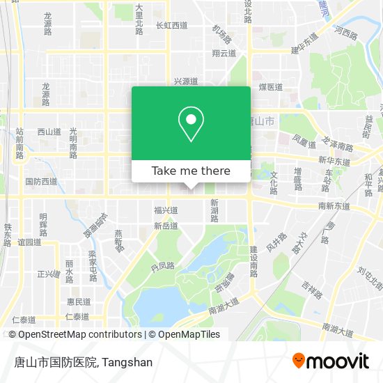 唐山市国防医院 map