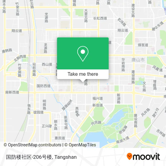 国防楼社区-206号楼 map