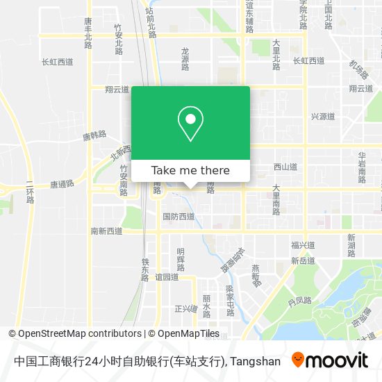 中国工商银行24小时自助银行(车站支行) map