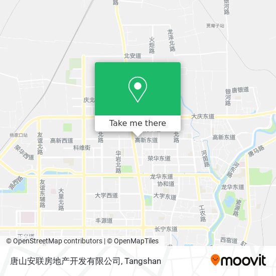 唐山安联房地产开发有限公司 map