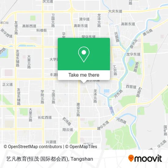 艺凡教育(恒茂·国际都会西) map