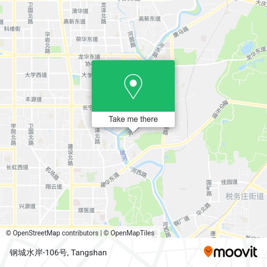钢城水岸-106号 map