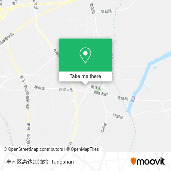 丰南区惠达加油站 map