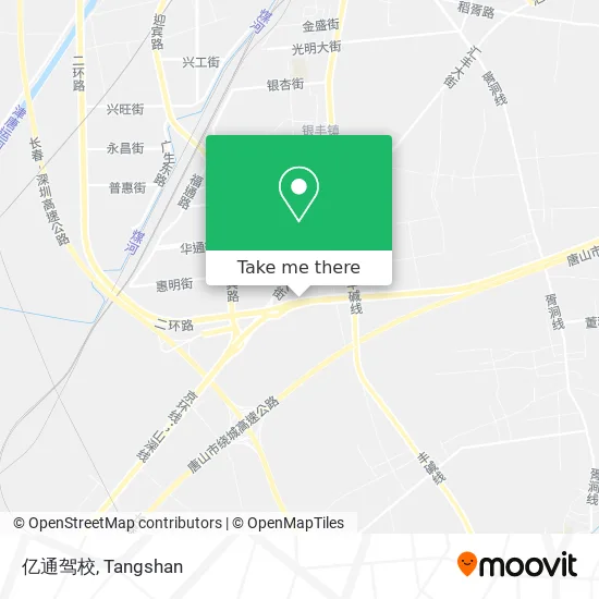亿通驾校 map