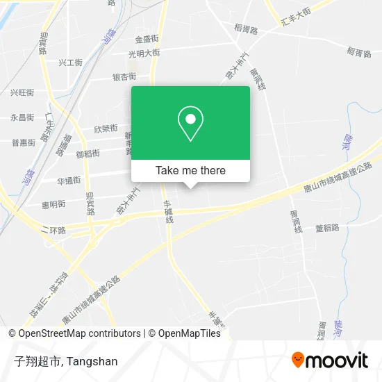 子翔超市 map