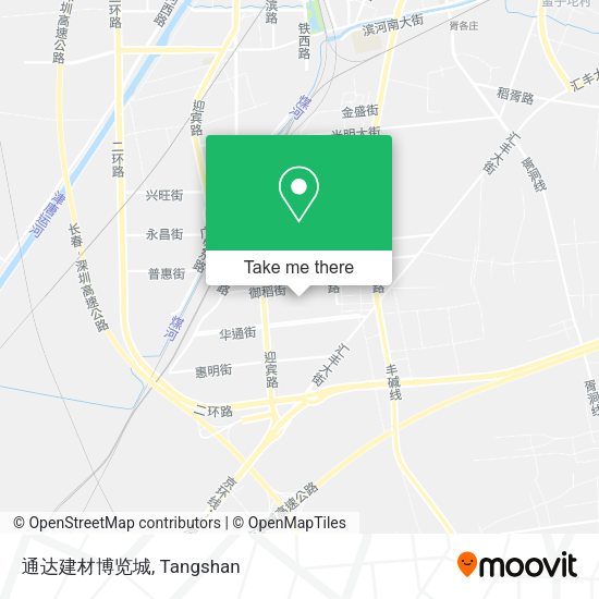 通达建材博览城 map