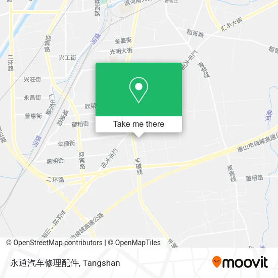 永通汽车修理配件 map