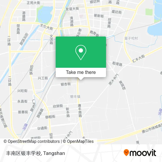 丰南区银丰学校 map