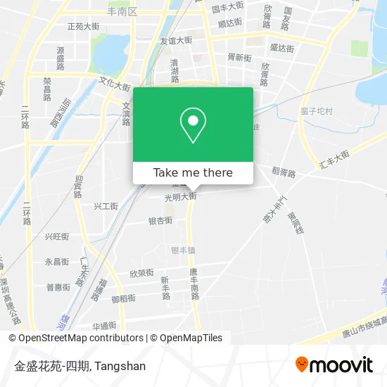 金盛花苑-四期 map