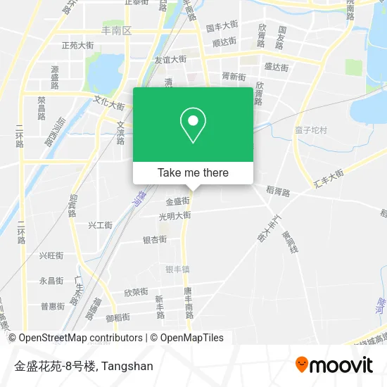 金盛花苑-8号楼 map
