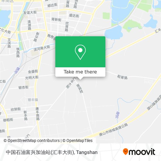 中国石油富兴加油站(汇丰大街) map