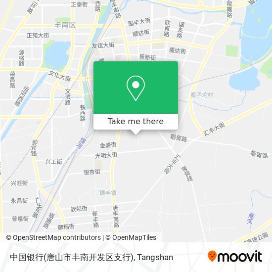 中国银行(唐山市丰南开发区支行) map