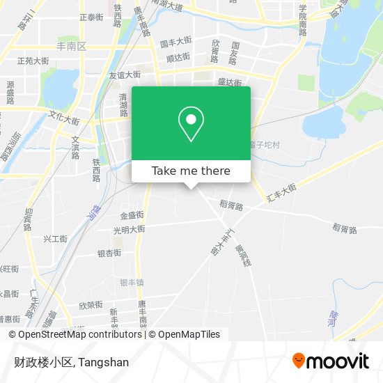 财政楼小区 map