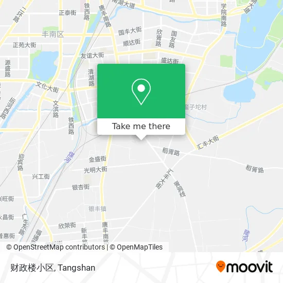 财政楼小区 map