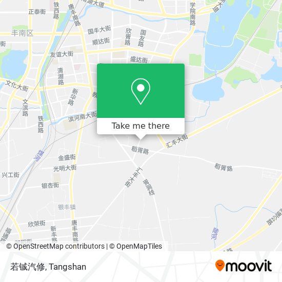 若铖汽修 map