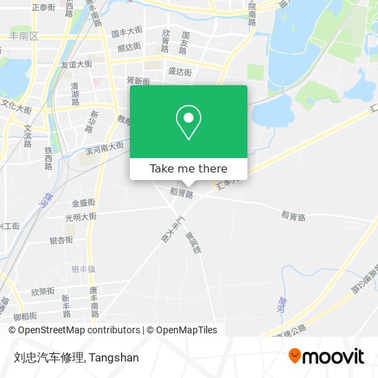 刘忠汽车修理 map