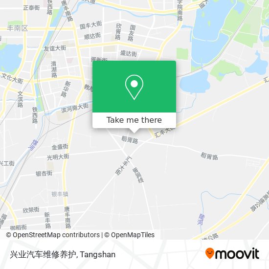 兴业汽车维修养护 map