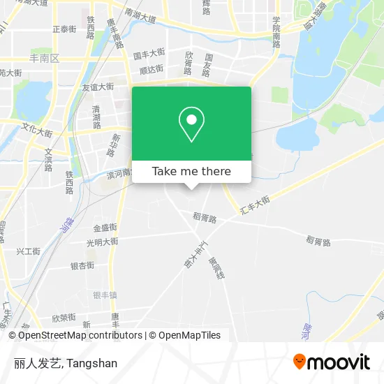 丽人发艺 map