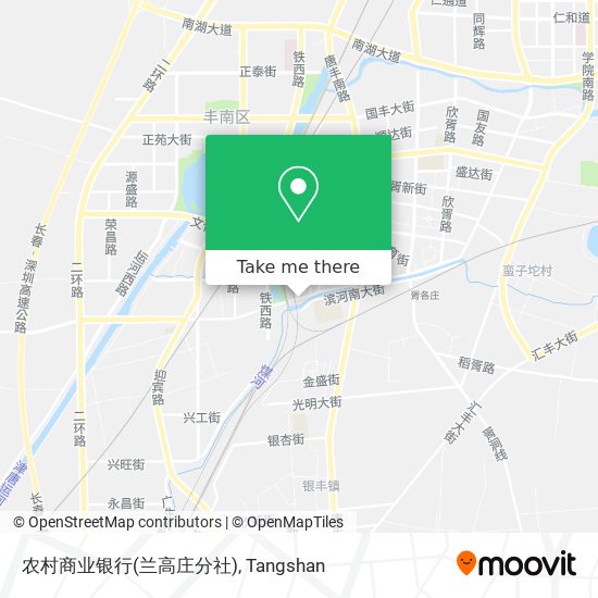 农村商业银行(兰高庄分社) map