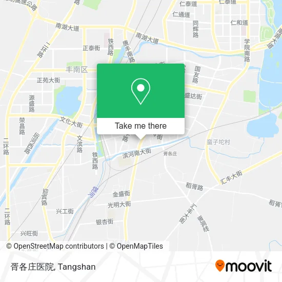 胥各庄医院 map