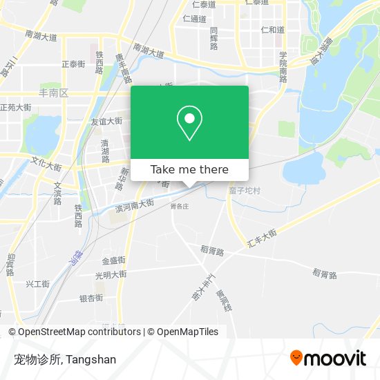 宠物诊所 map