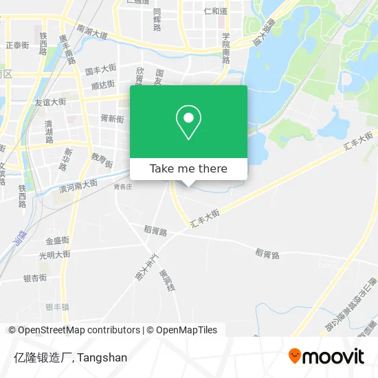 亿隆锻造厂 map