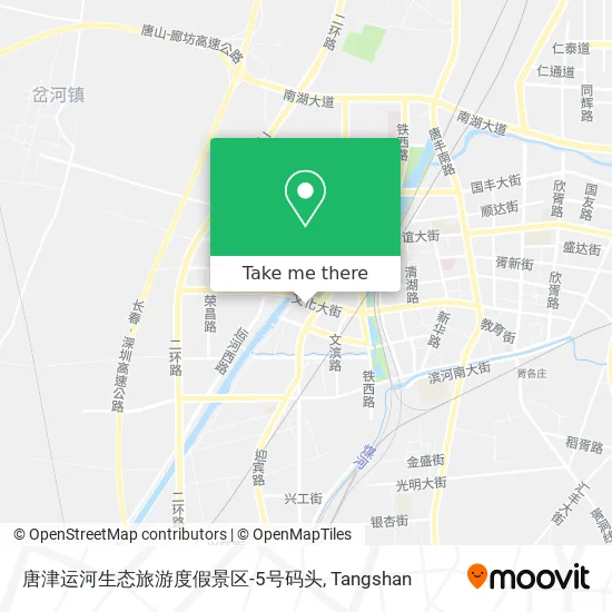 唐津运河生态旅游度假景区-5号码头 map