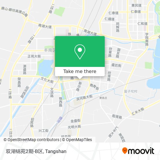 双湖锦苑2期-B区 map