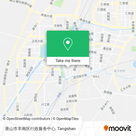 唐山市丰南区行政服务中心 map