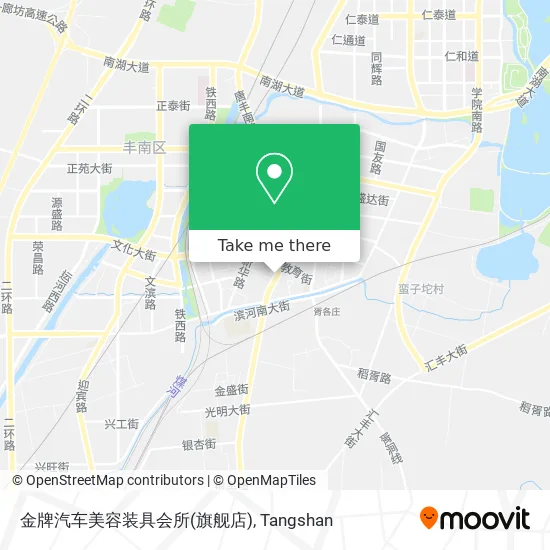 金牌汽车美容装具会所(旗舰店) map