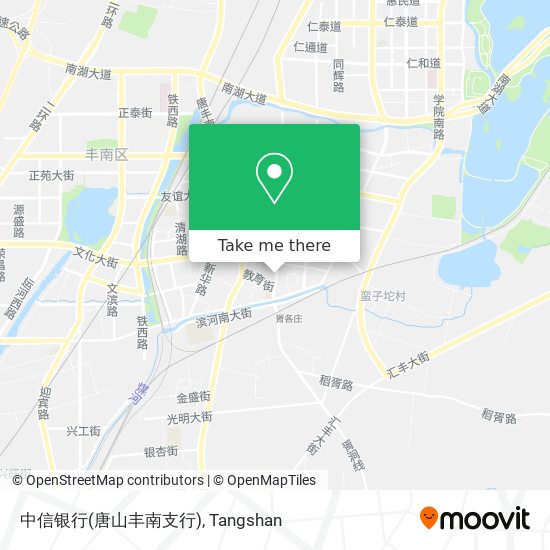 中信银行(唐山丰南支行) map