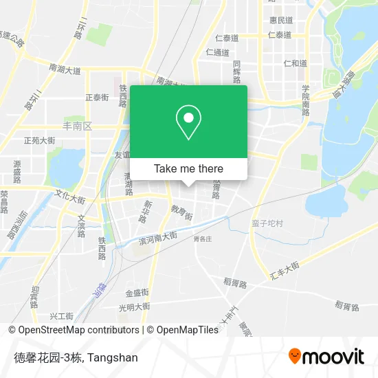 德馨花园-3栋 map