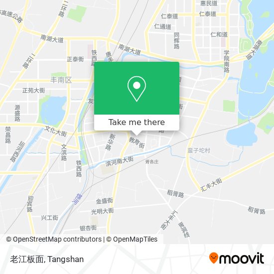 老江板面 map