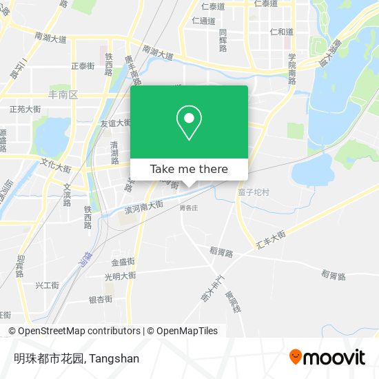 明珠都市花园 map