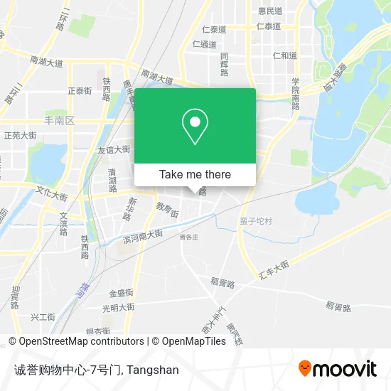 诚誉购物中心-7号门 map