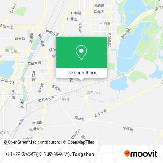 中国建设银行(文化路储蓄所) map