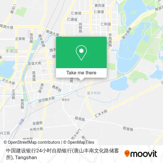 中国建设银行24小时自助银行(唐山丰南文化路储蓄所) map