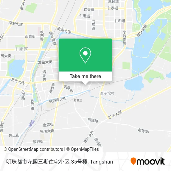 明珠都市花园三期住宅小区-35号楼 map