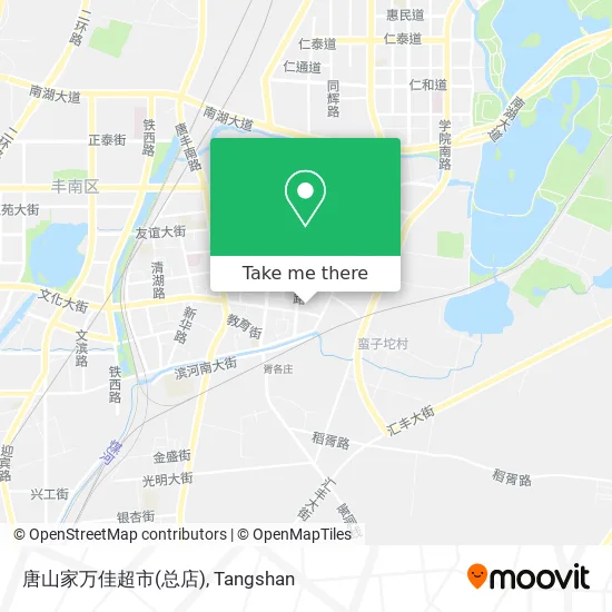 唐山家万佳超市(总店) map