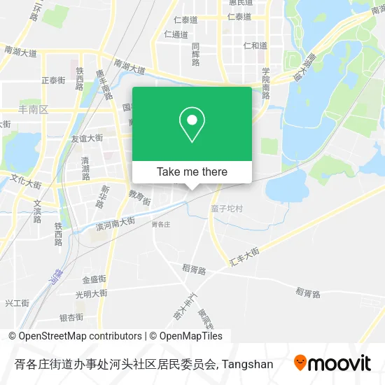 胥各庄街道办事处河头社区居民委员会 map